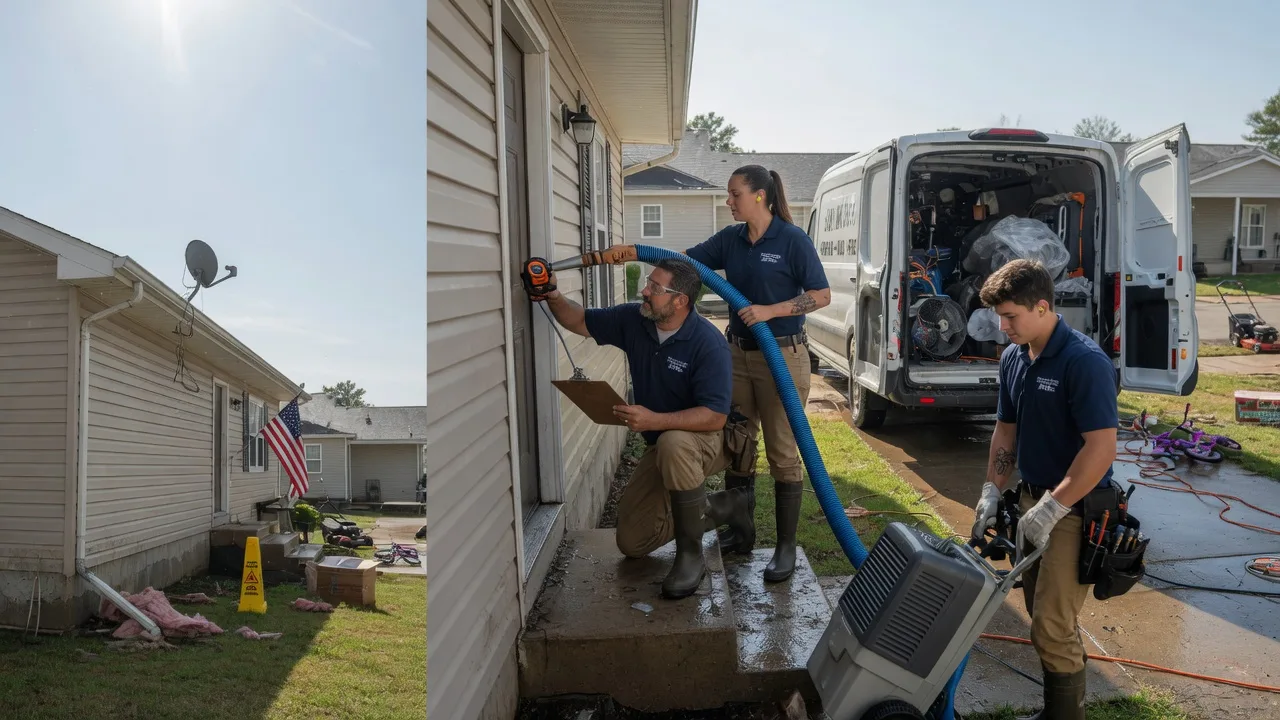 Ceiling Water Damage Restoration in Rock City Falls, NY near me
